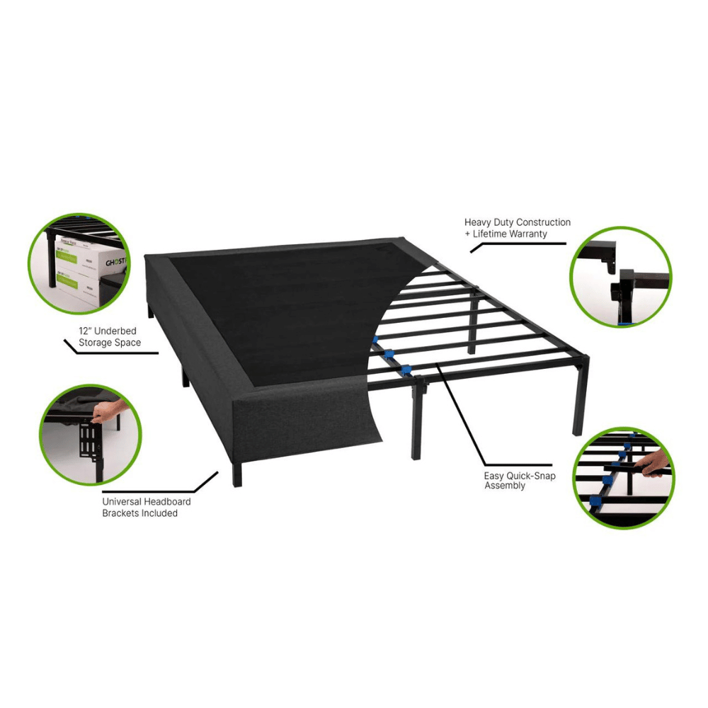 GhostBed foundation style bed