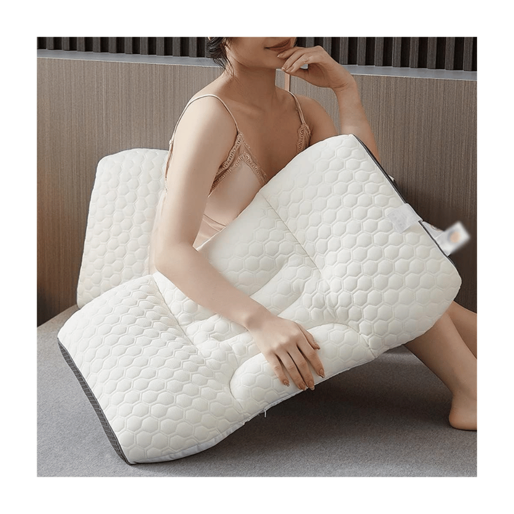 Latex memory foam pillow.