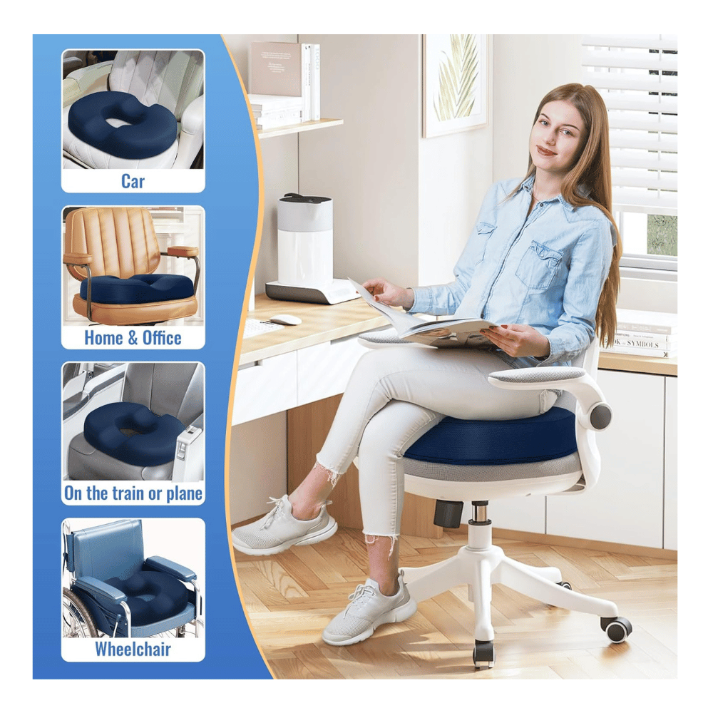 CloudBliss Comfort Donut Cushion