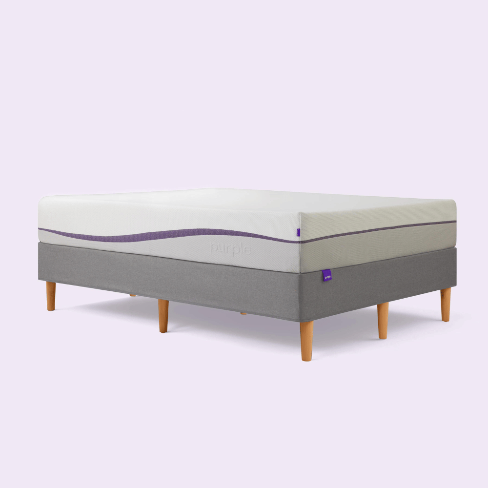 Purple versatile luxury bed frame