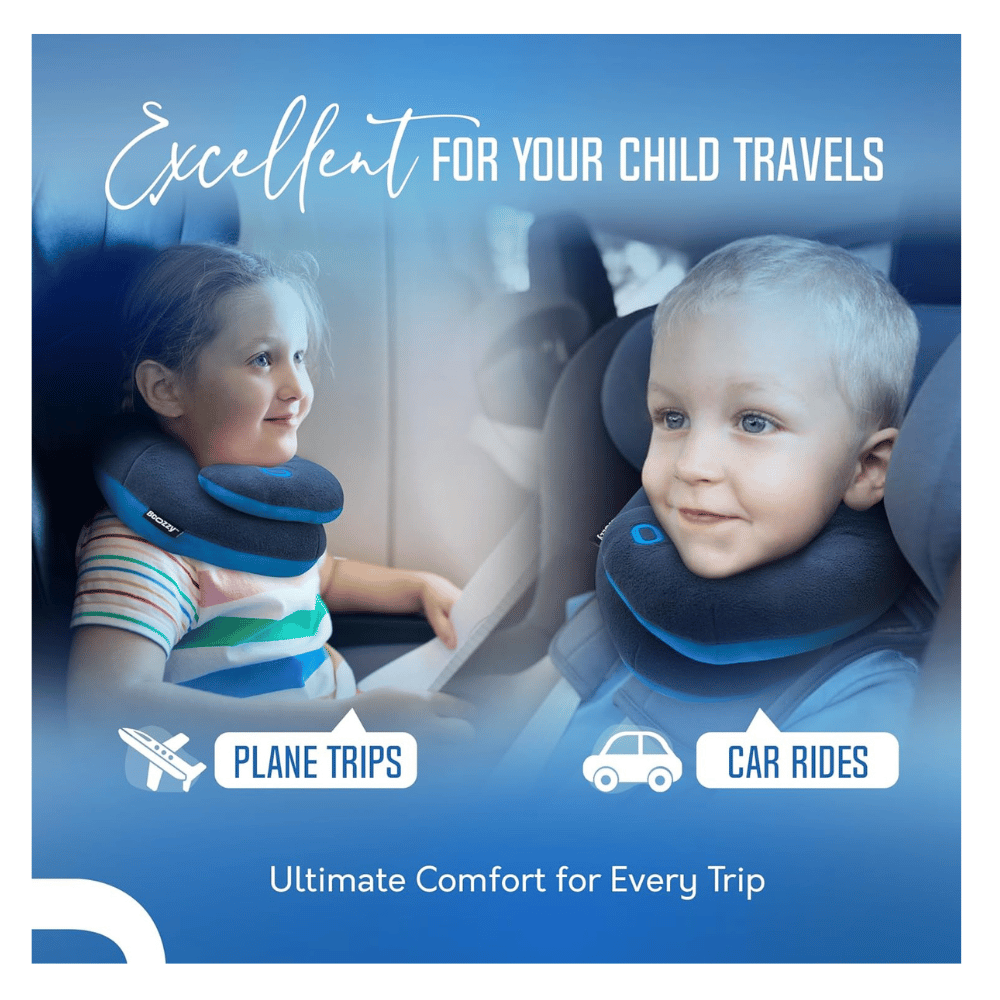 BCOZZY toddler neck pillow for flights
