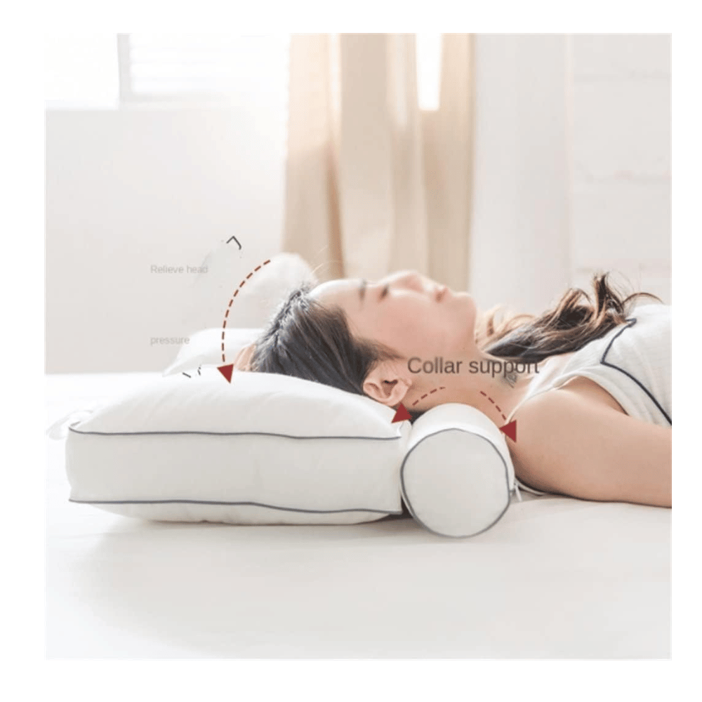 Latex travel pillow.