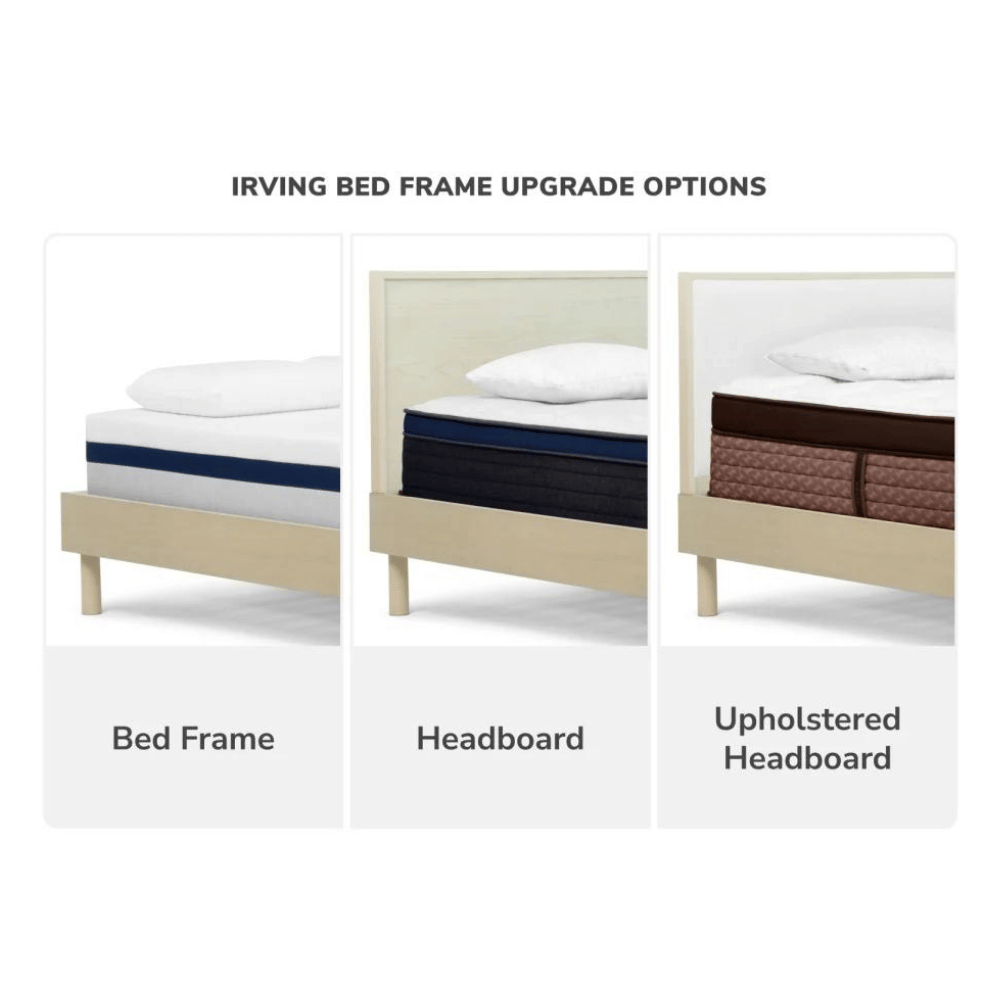 Helix seamless assembly bed frame