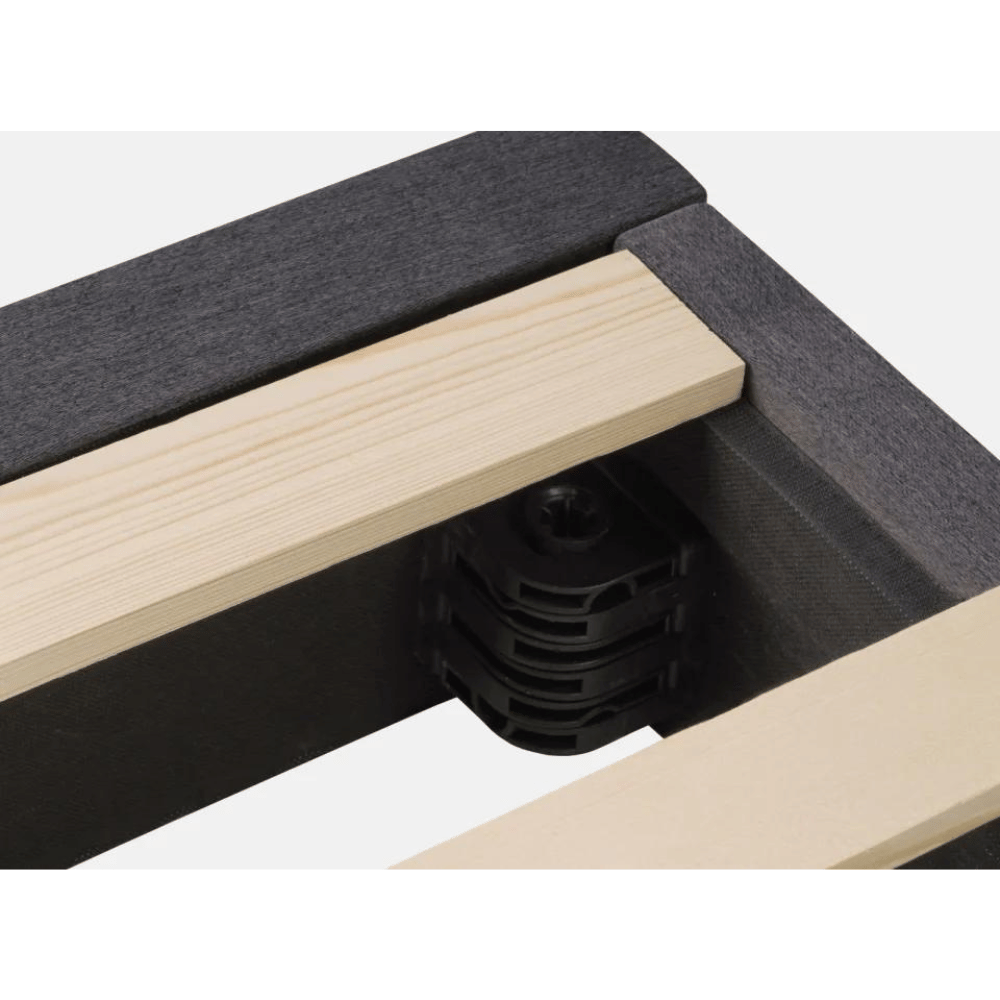 Helix sleep-enhancing bed frame