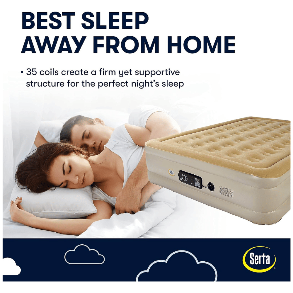 Serta raised air mattress