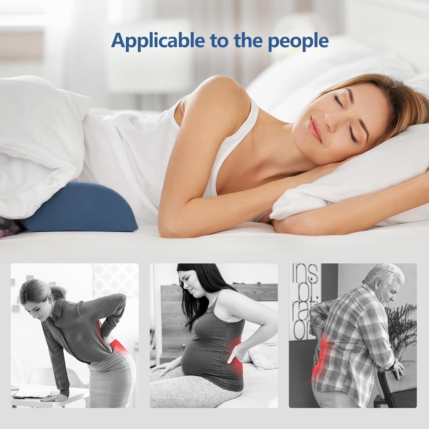Cozyhealth ergonomic back pillow