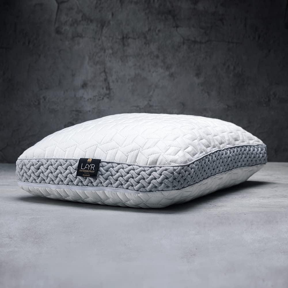 LUXOME adjustable firmness pillow
