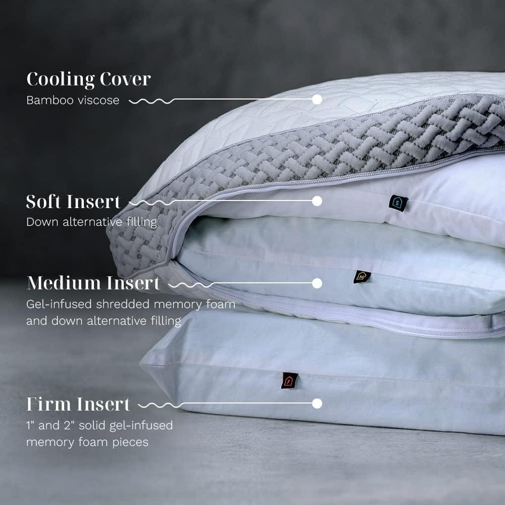 LUXOME loft support pillow