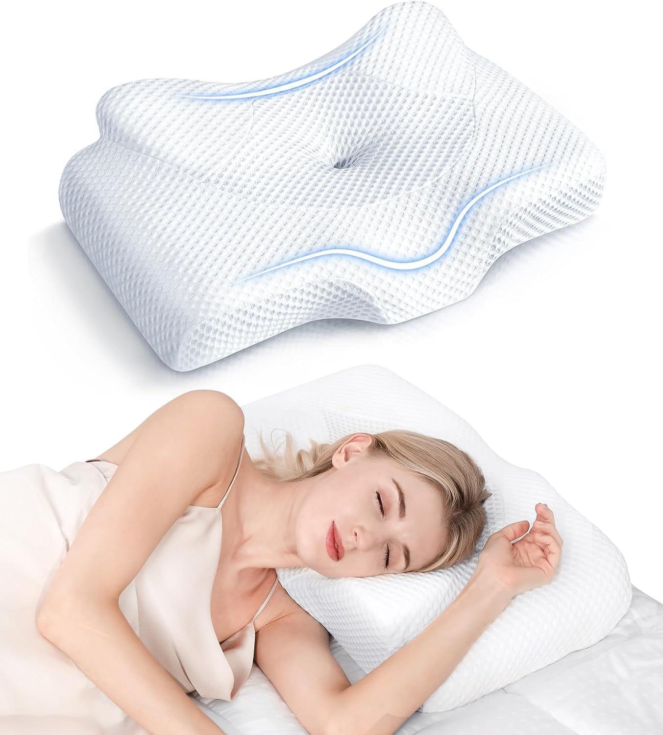 Osteo cervical support pillow