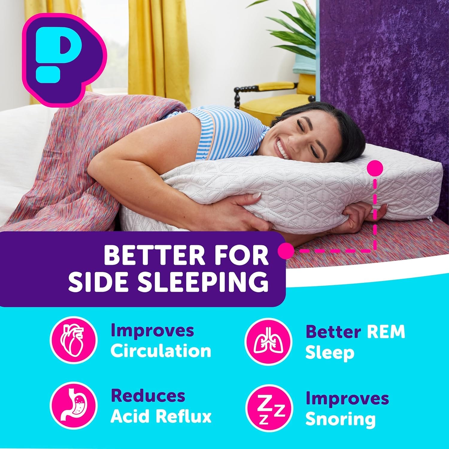 Pillow Cube ergonomic neck pillow