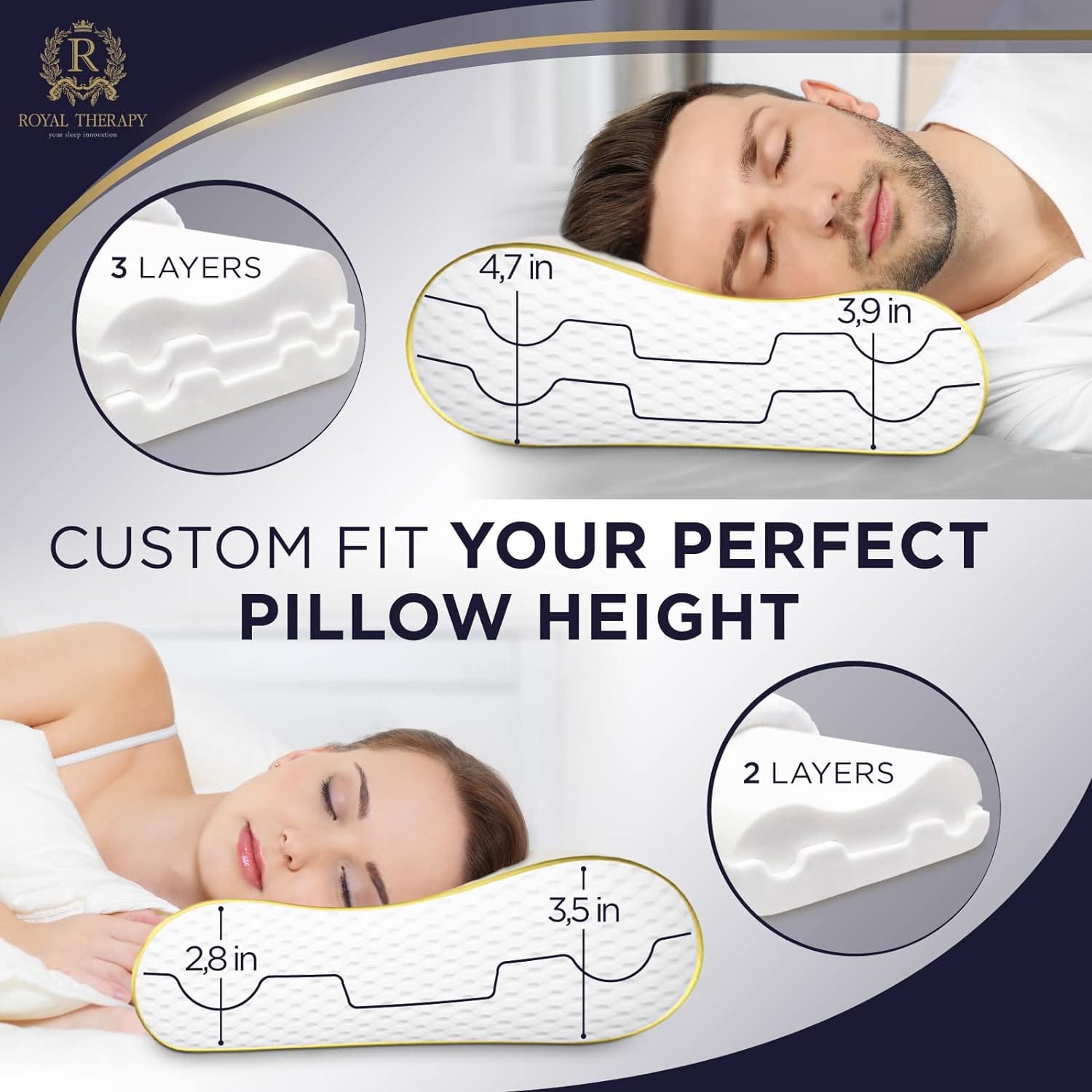 Royal Therapy neck support pillow