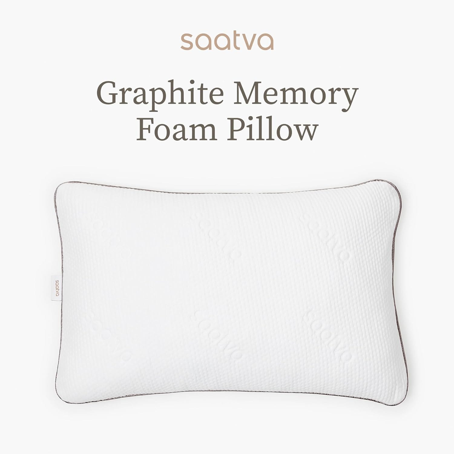Saatva memory support pillow