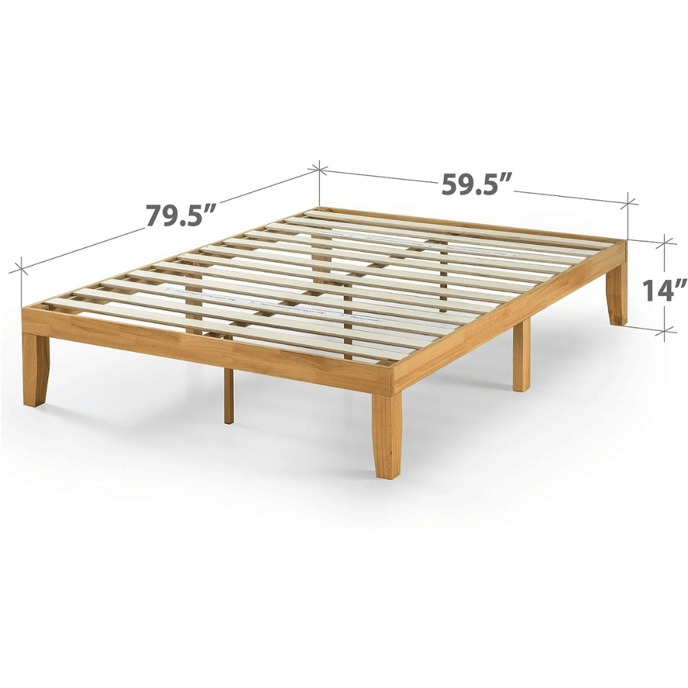 ZINUS wood platform bed