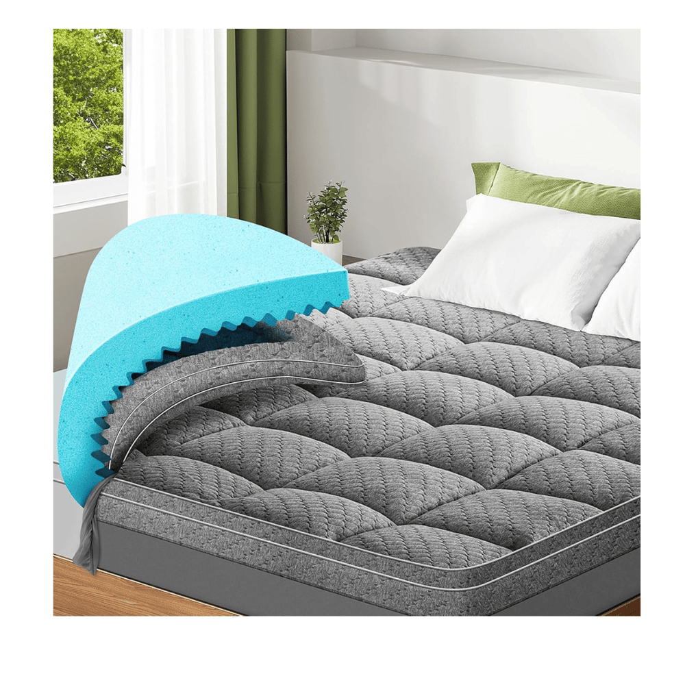 VALUXE dual-layer mattress topper