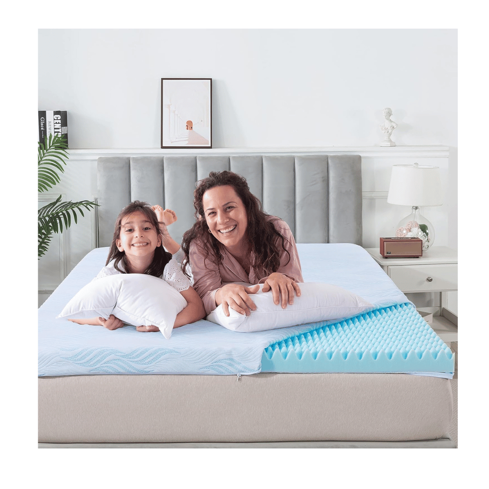 INSPIRE CRAFTER egg crate design mattress topper