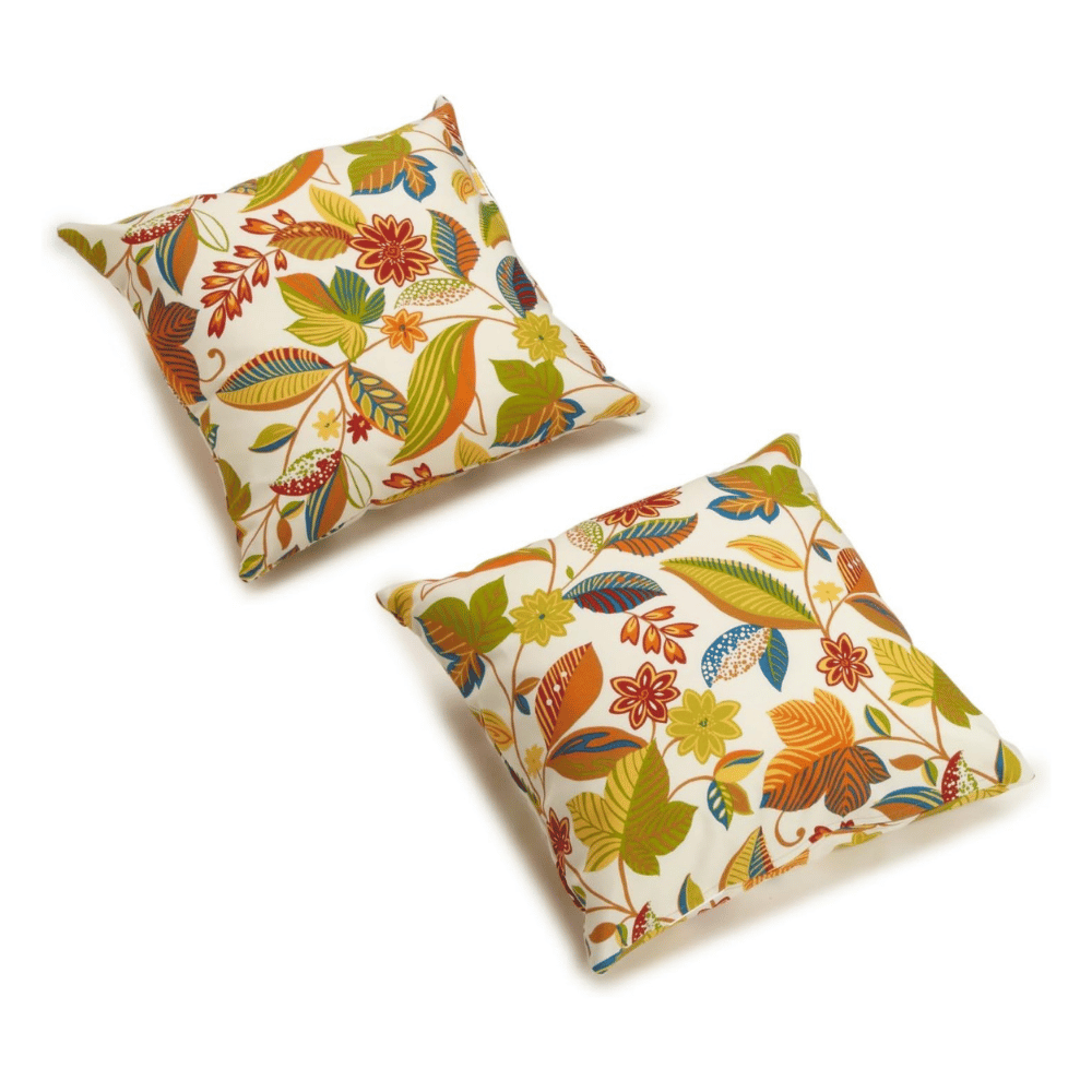 Pillows for outside with eco-friendly fabric