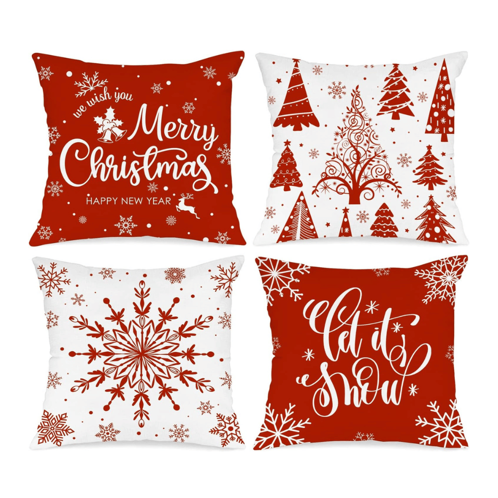 Christmas pillow covers for sofas