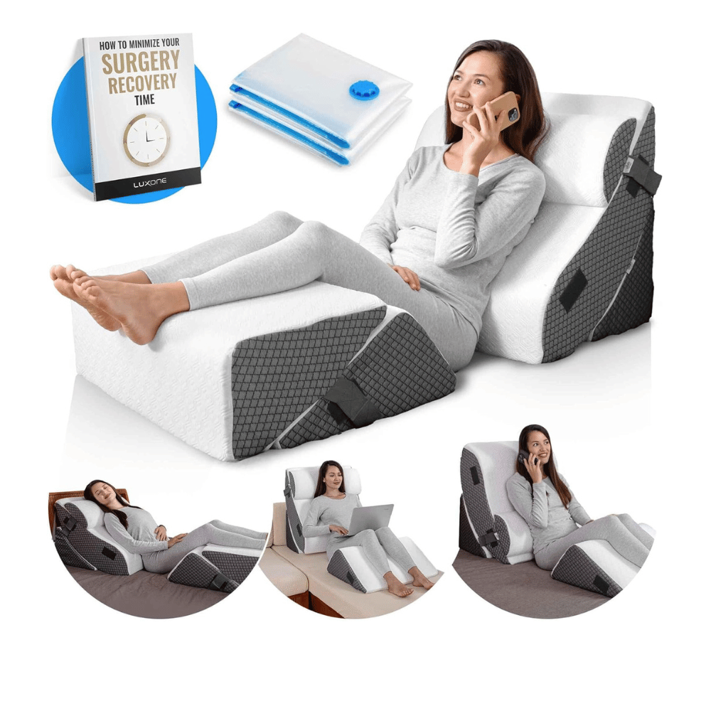 Leg pillow for lower back pain