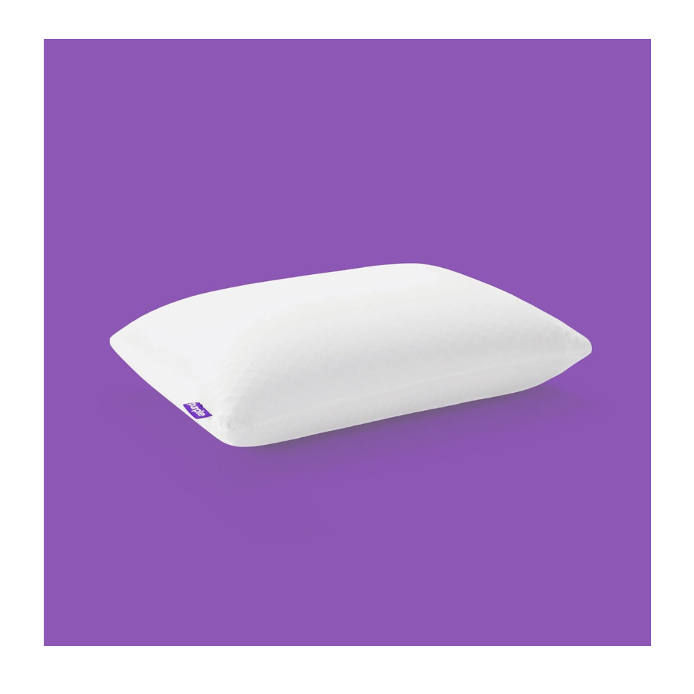 Purple pillow side sleeper