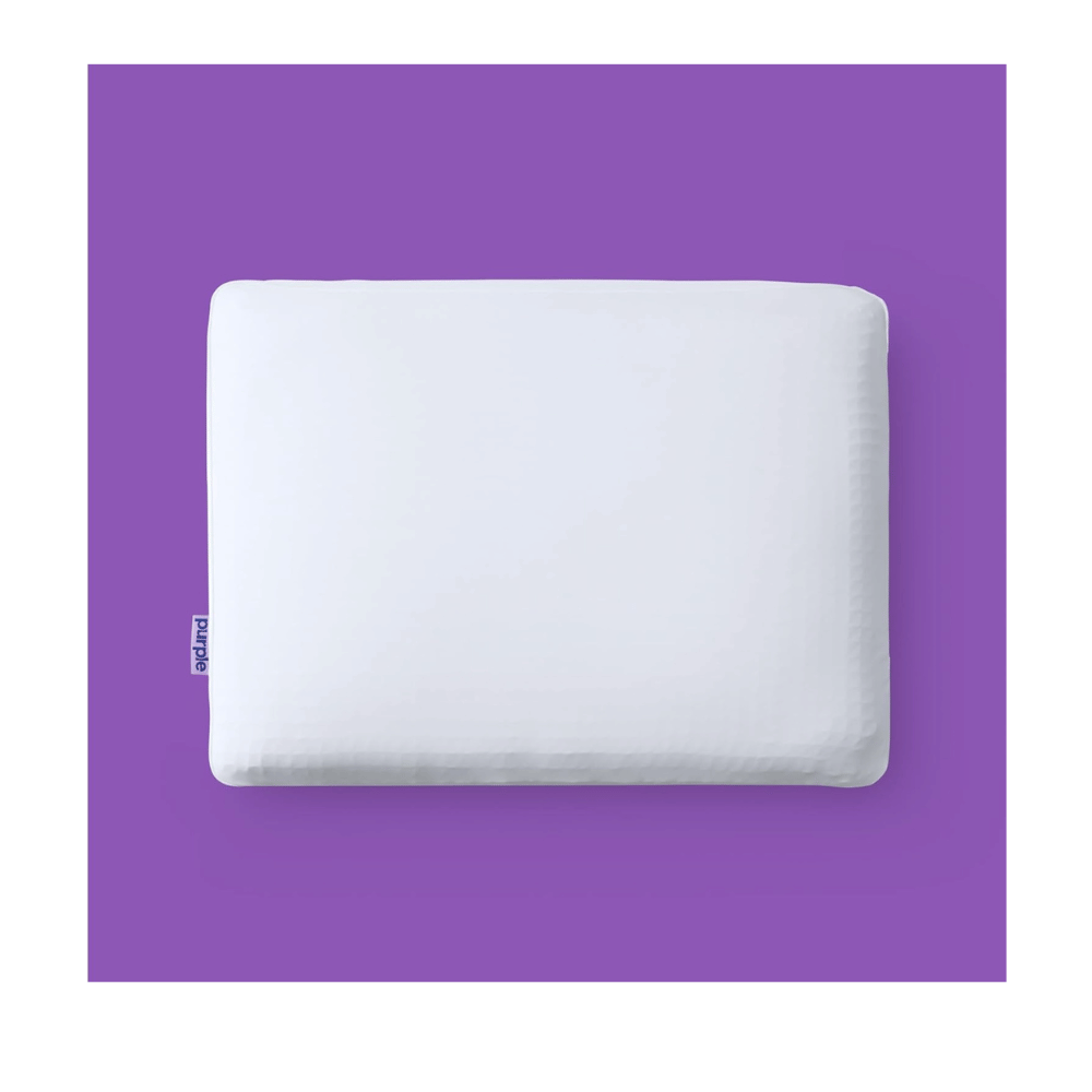 Purple pillow for restful sleep