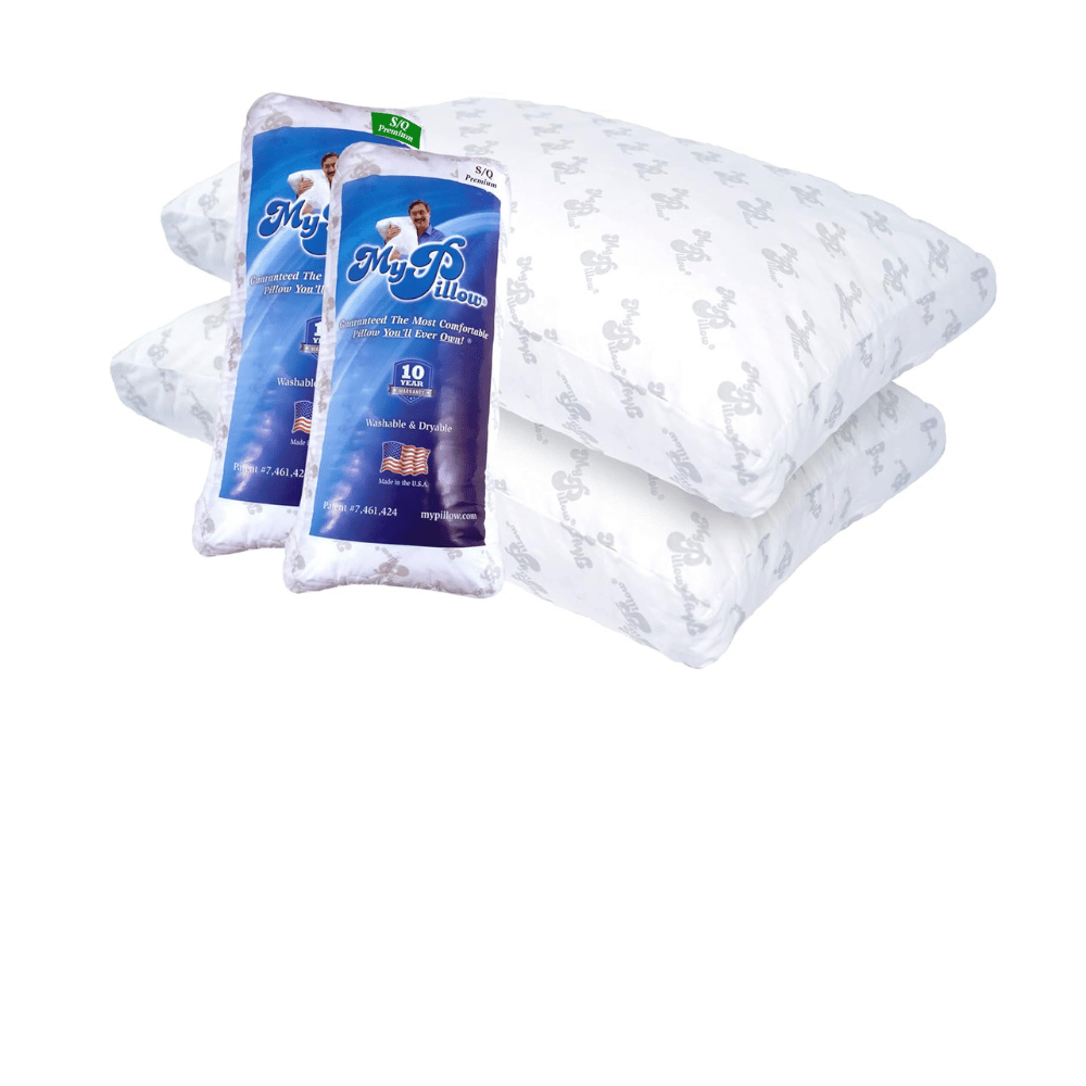 Purple harmony pillow for back sleepers
