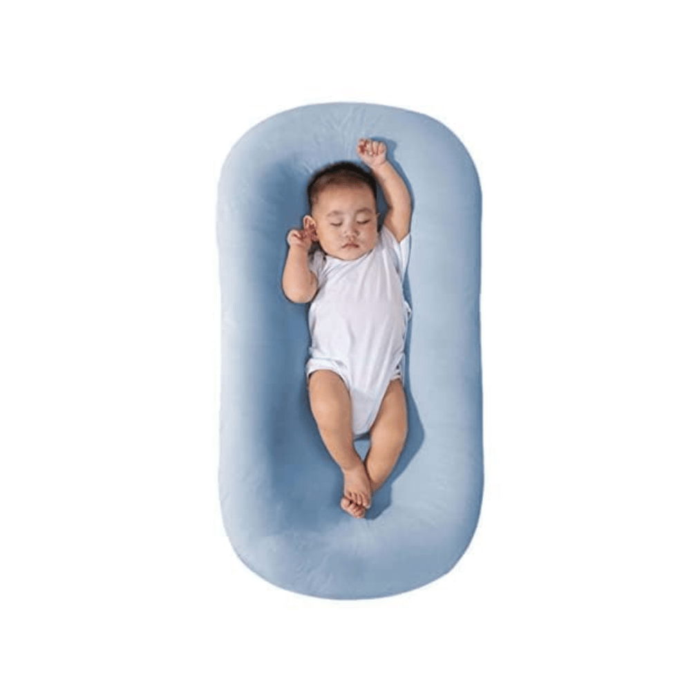 Infant lounger with head support