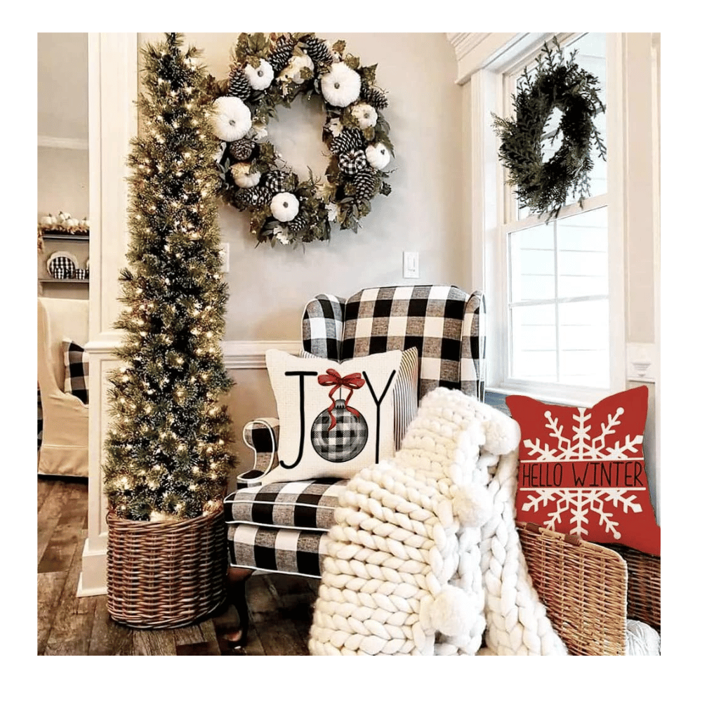 Christmas pillow case covers