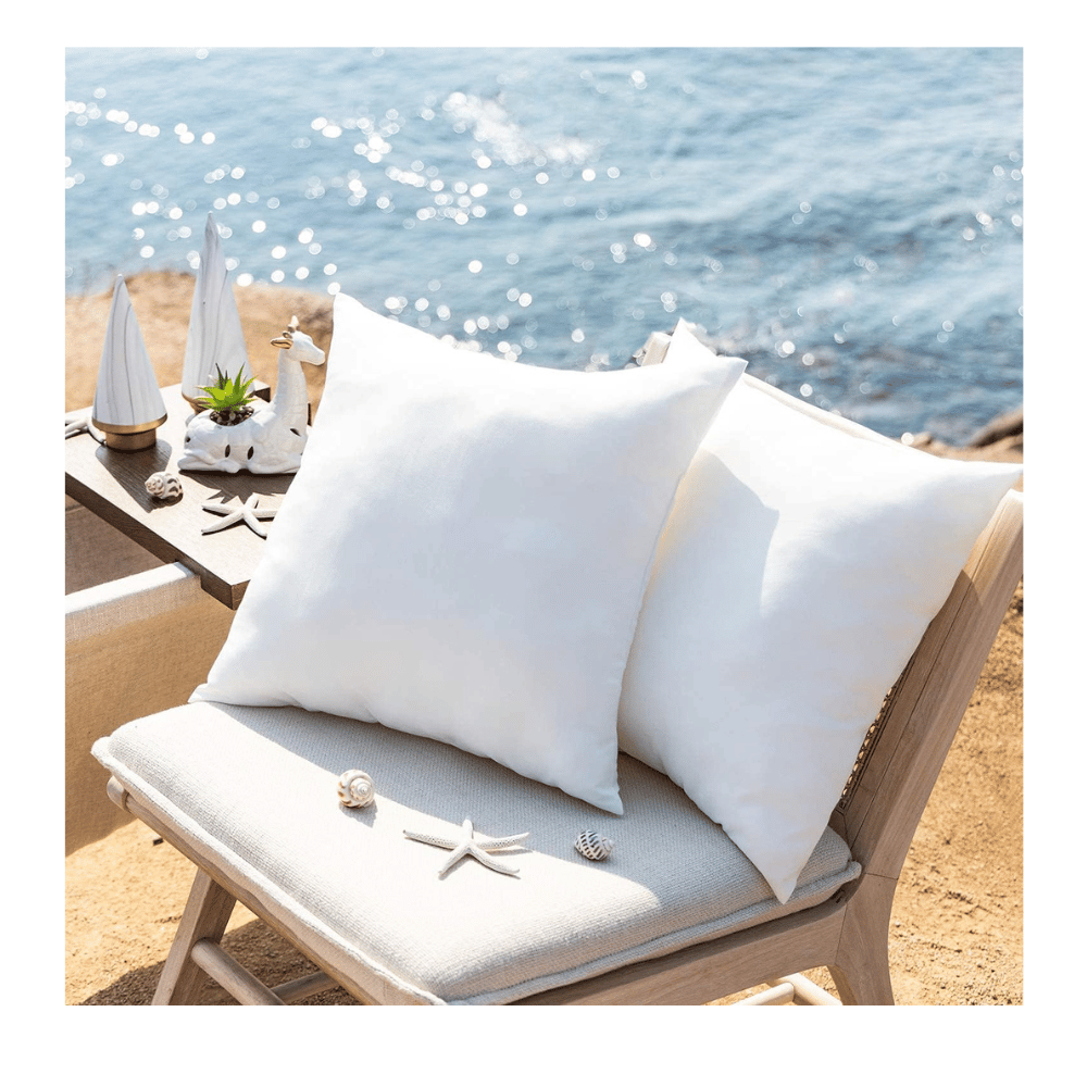 Exterior pillows
