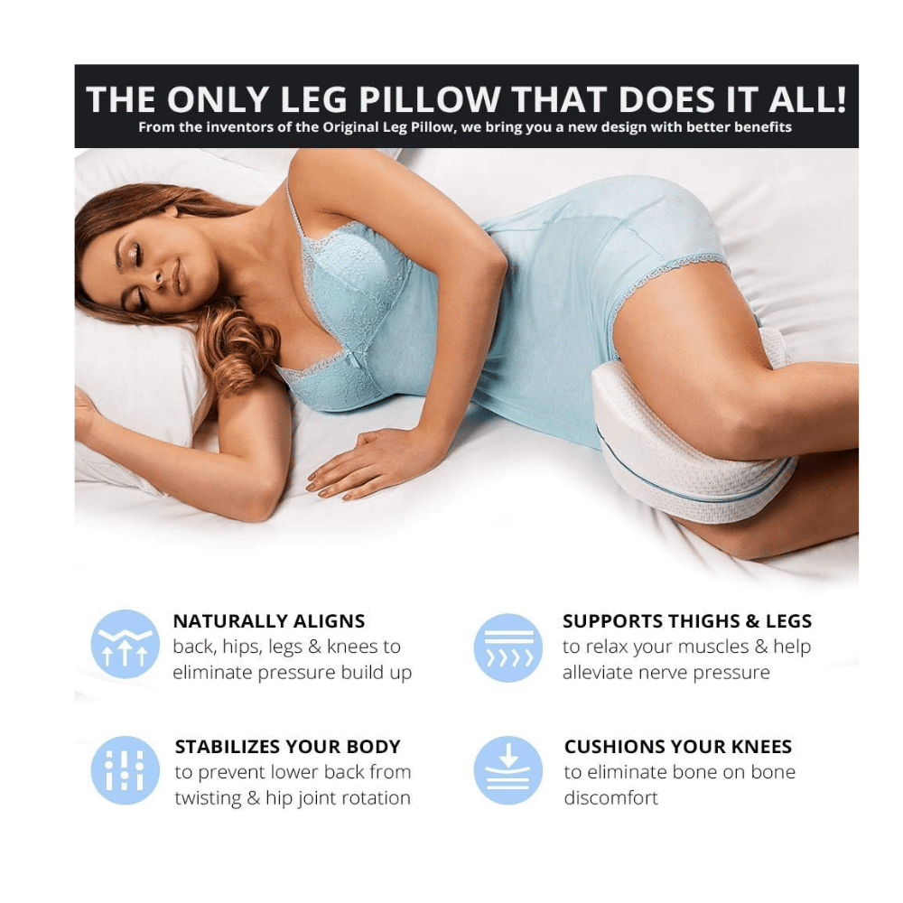 Best leg pillow for back sleepers