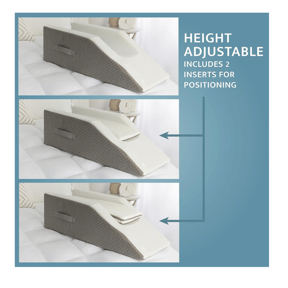 Premium leg pillow for back support