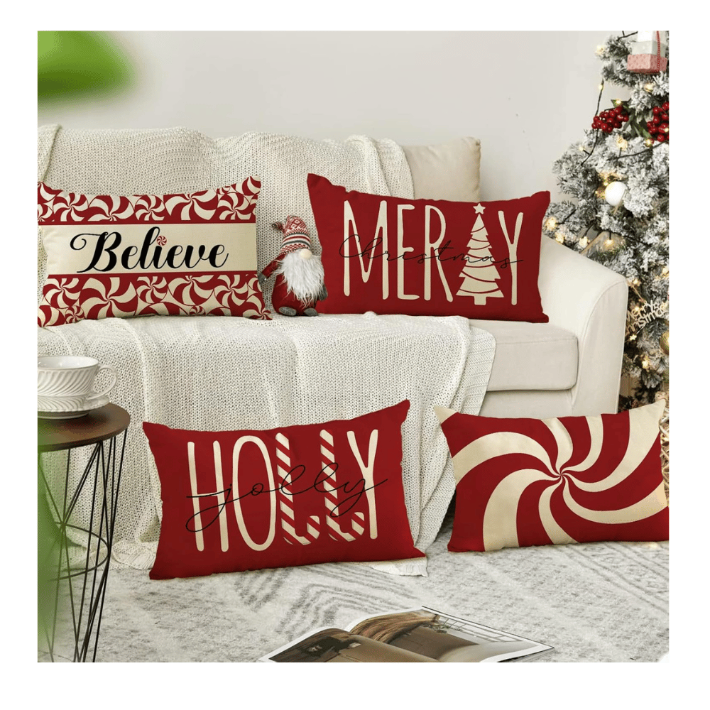 Cozy xmas pillow covers
