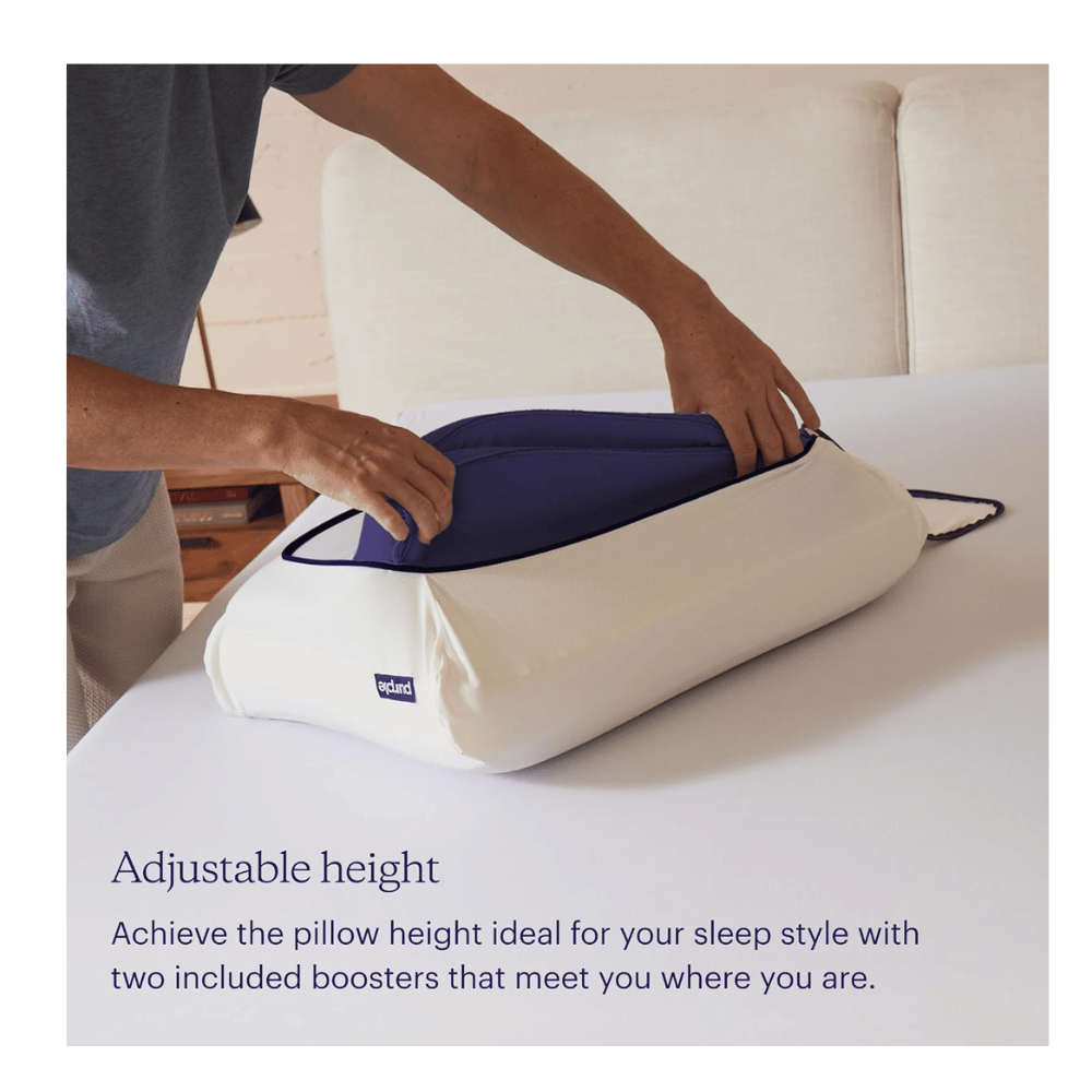 Purple pillow back sleeper