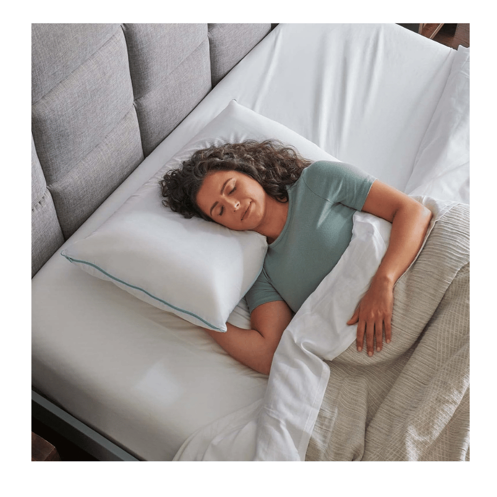 Purple pillow for long-lasting support