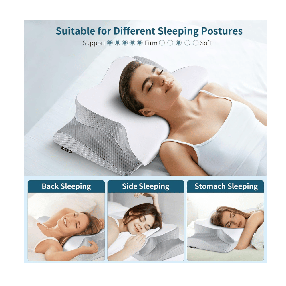 Choose the best pillow for neck pain and side sleepers.