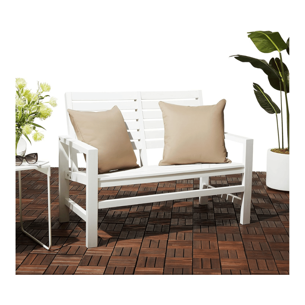 Patio furniture pillows for relaxing afternoons
