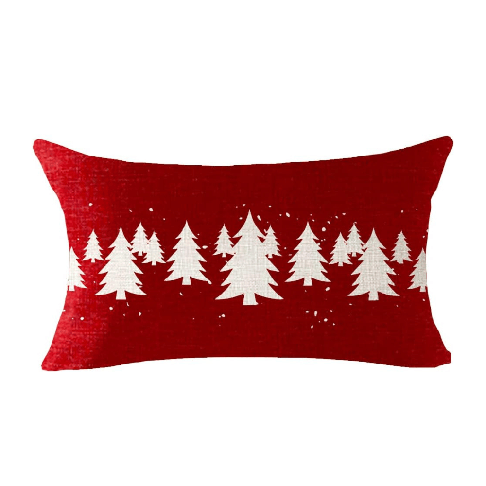 Festive holiday pillow covers