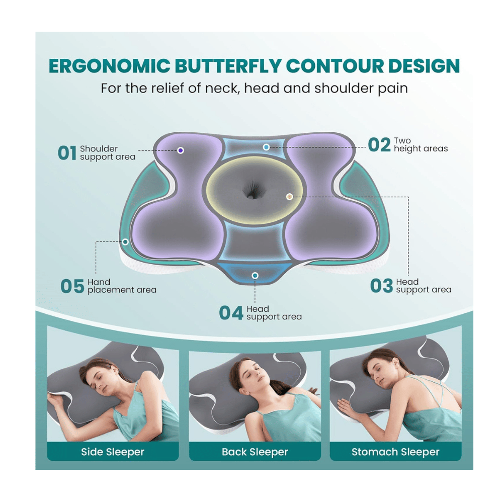 Choose the best pillow for neck pain.