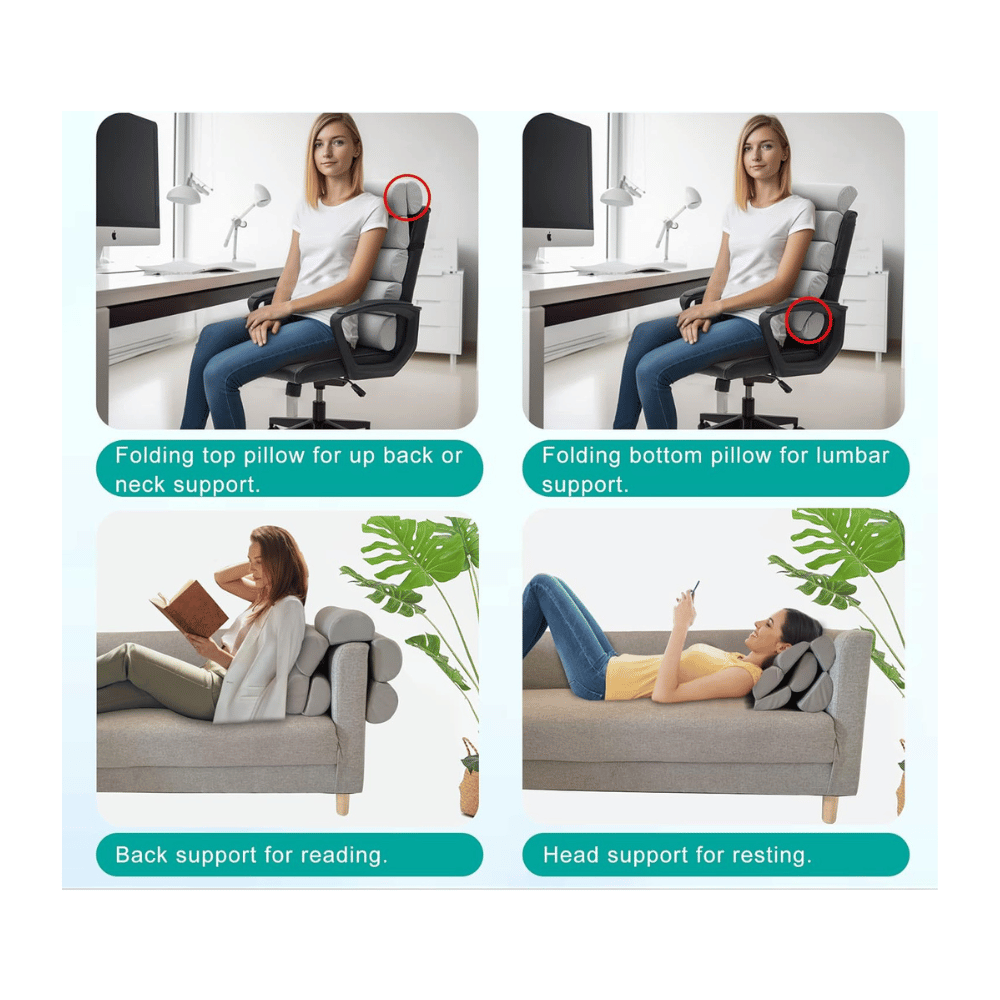 GIVANLEE chair support pillow
