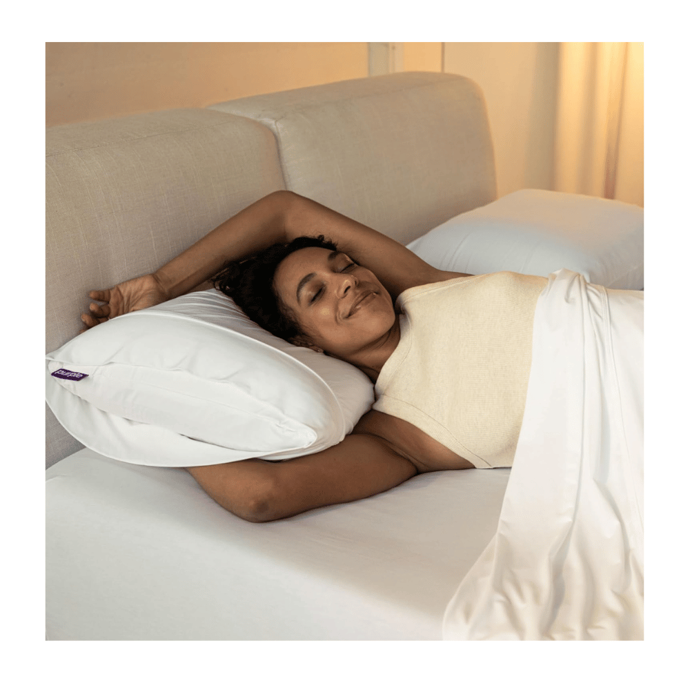Purple side sleeper pillow