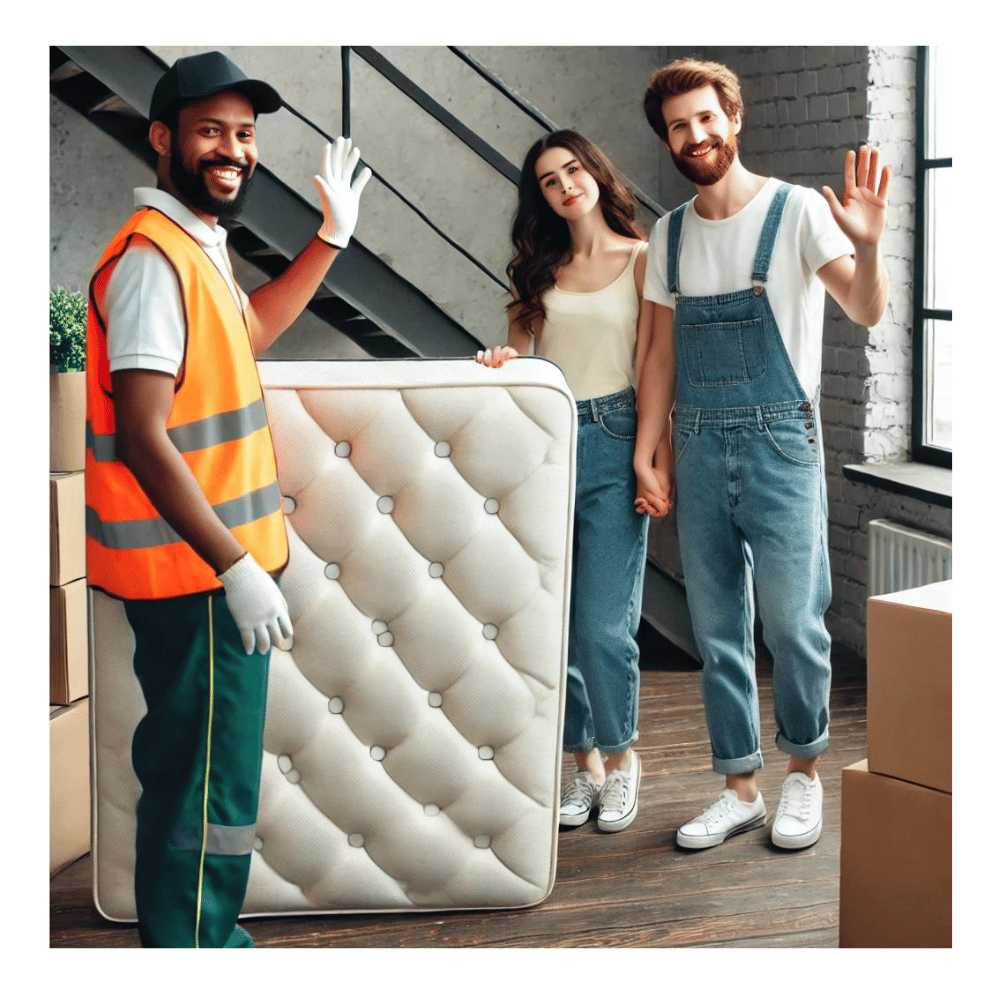 Discard old mattress
