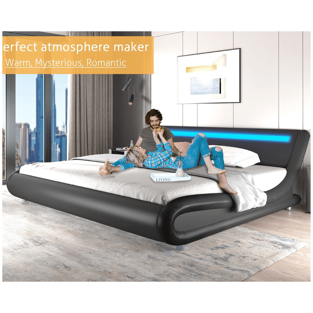 Contemporary bed frame upgrade for stylish bedroom