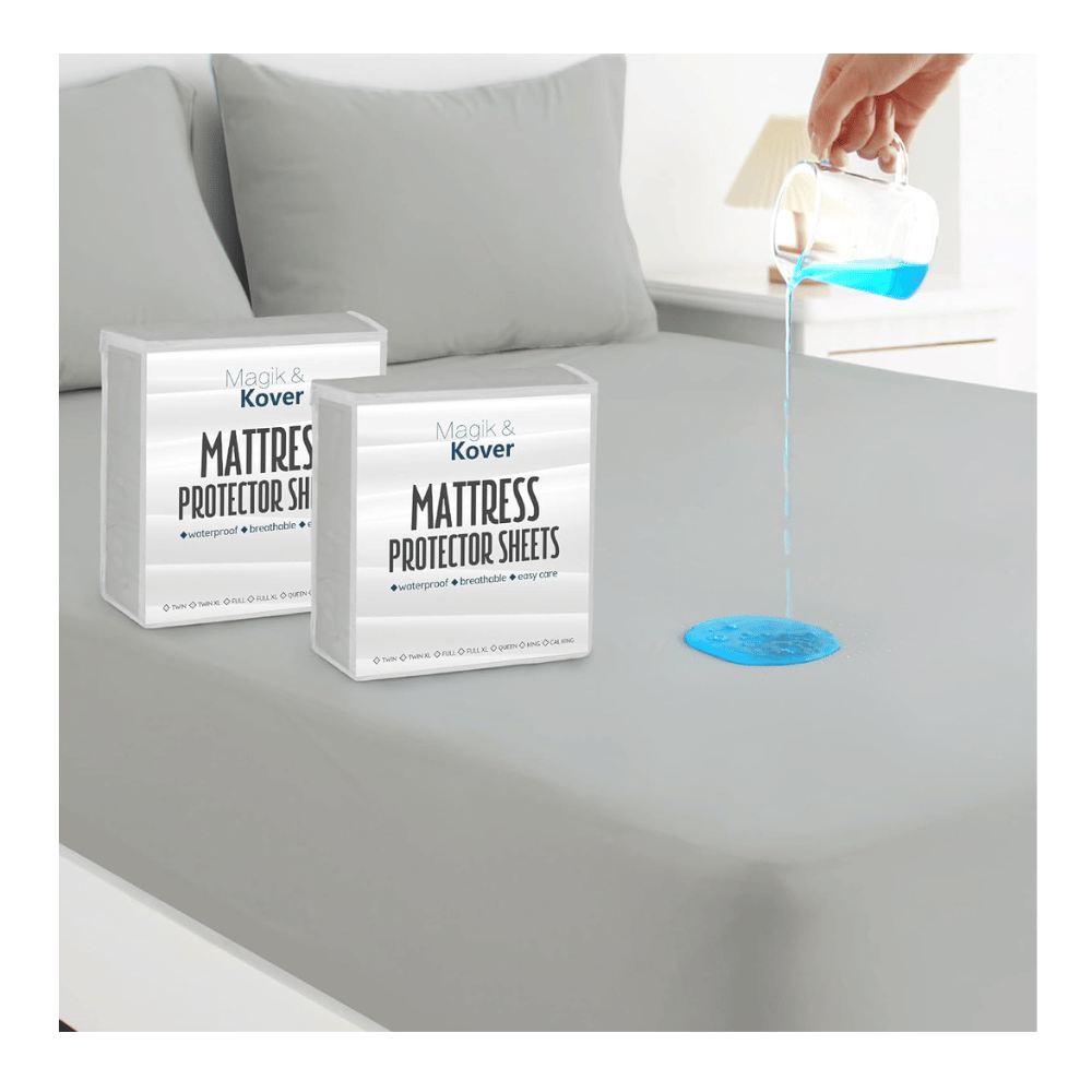 Waterproof bed fitted sheet