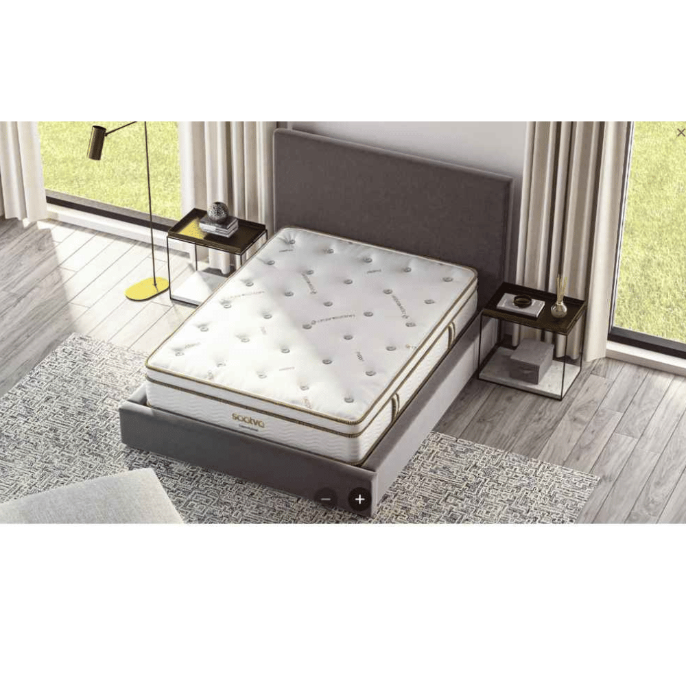 Saatva eco-friendly hybrid bed