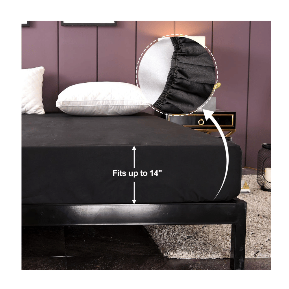 Durable waterproof bed sheet