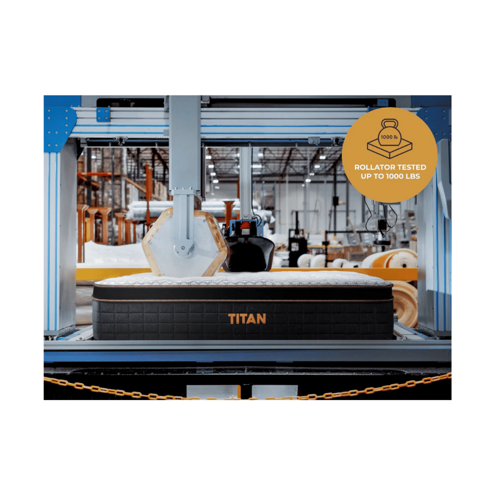 Titan mattress strength tested