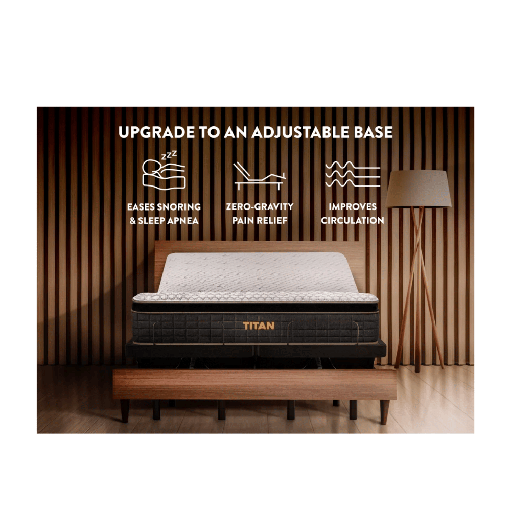 Titan adjustable base upgrade