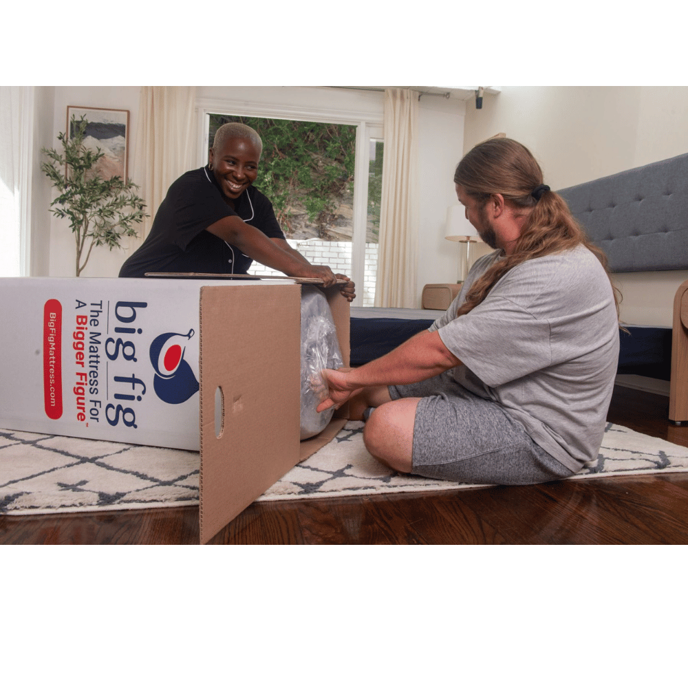 Big Fig mattress unboxing