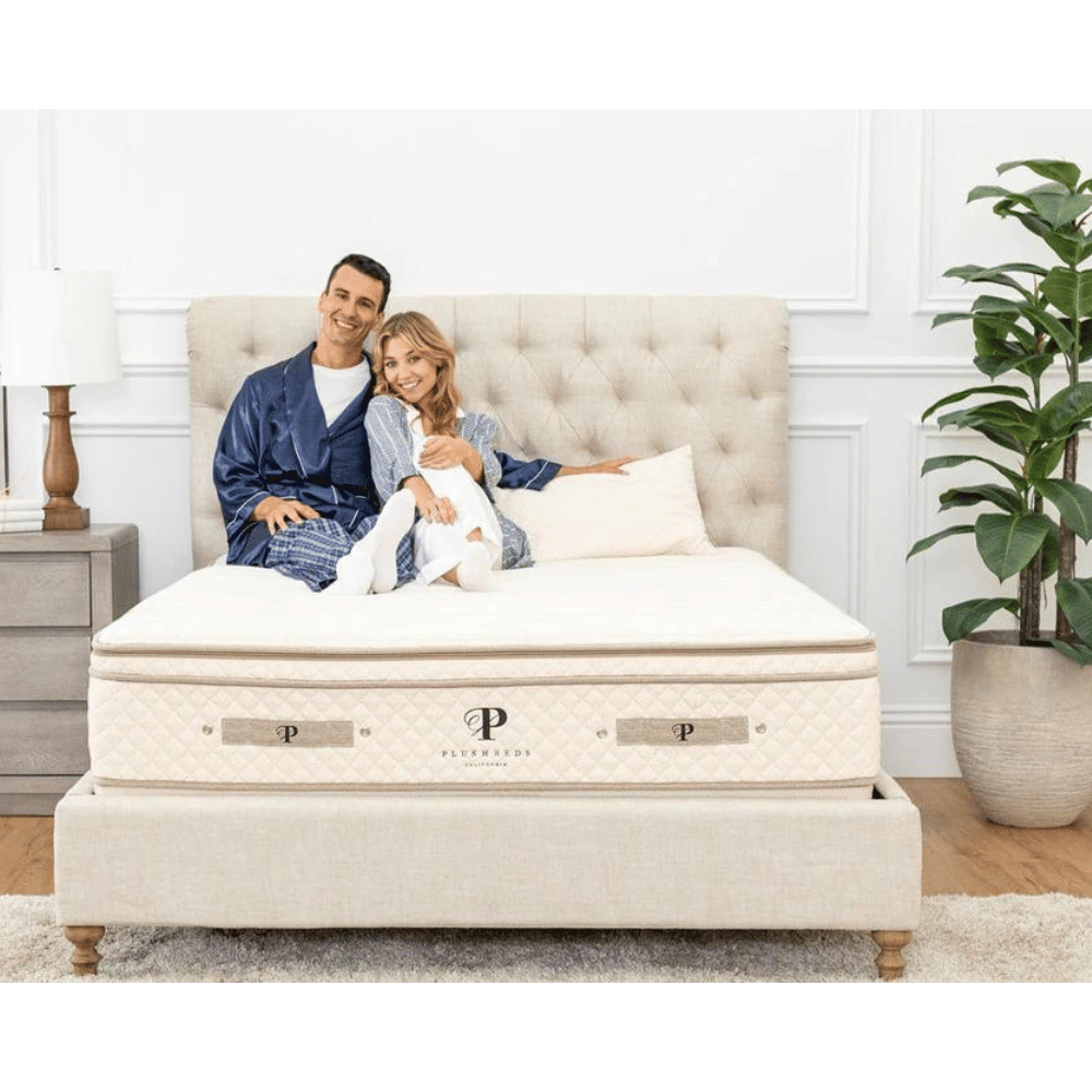 PlushBeds customizable firmness mattress
