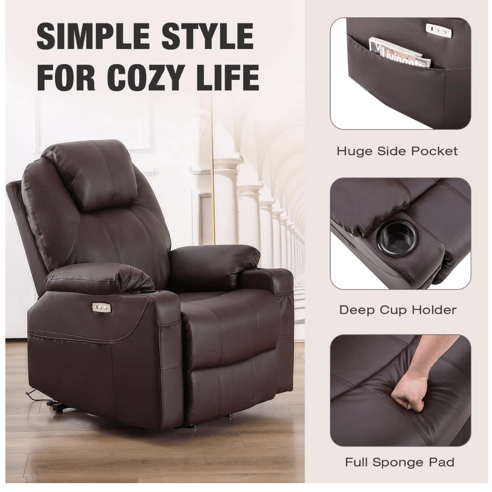 Esright massage recliner chair