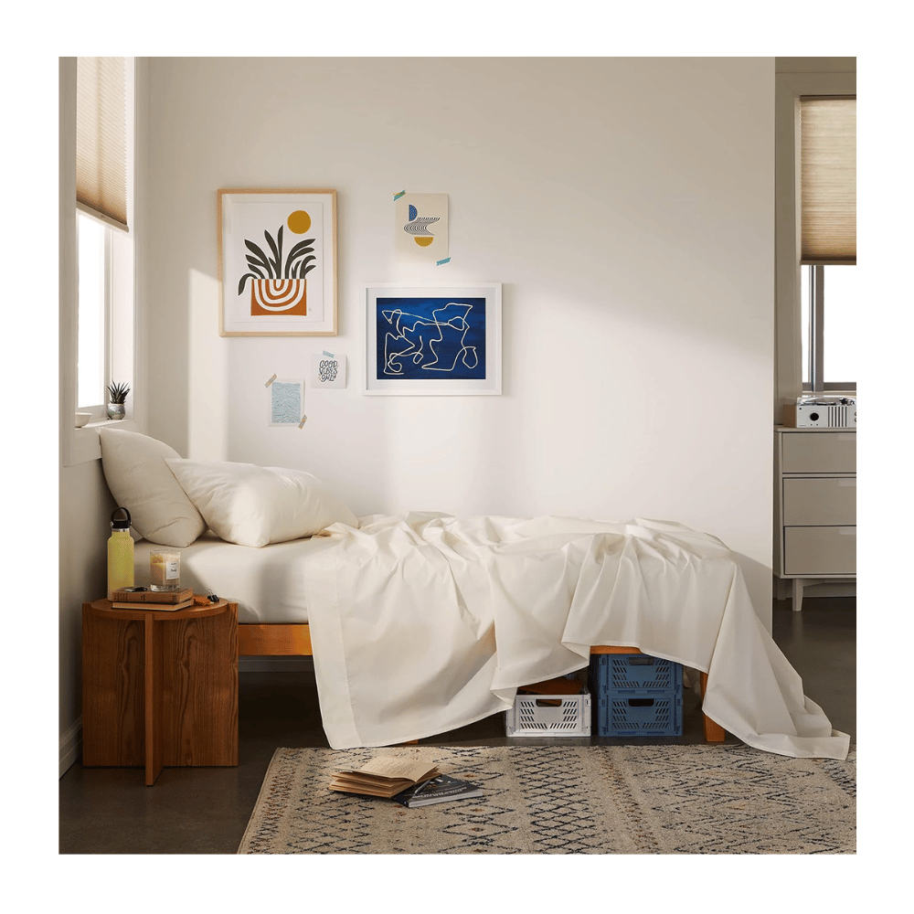 Four-piece sheet set